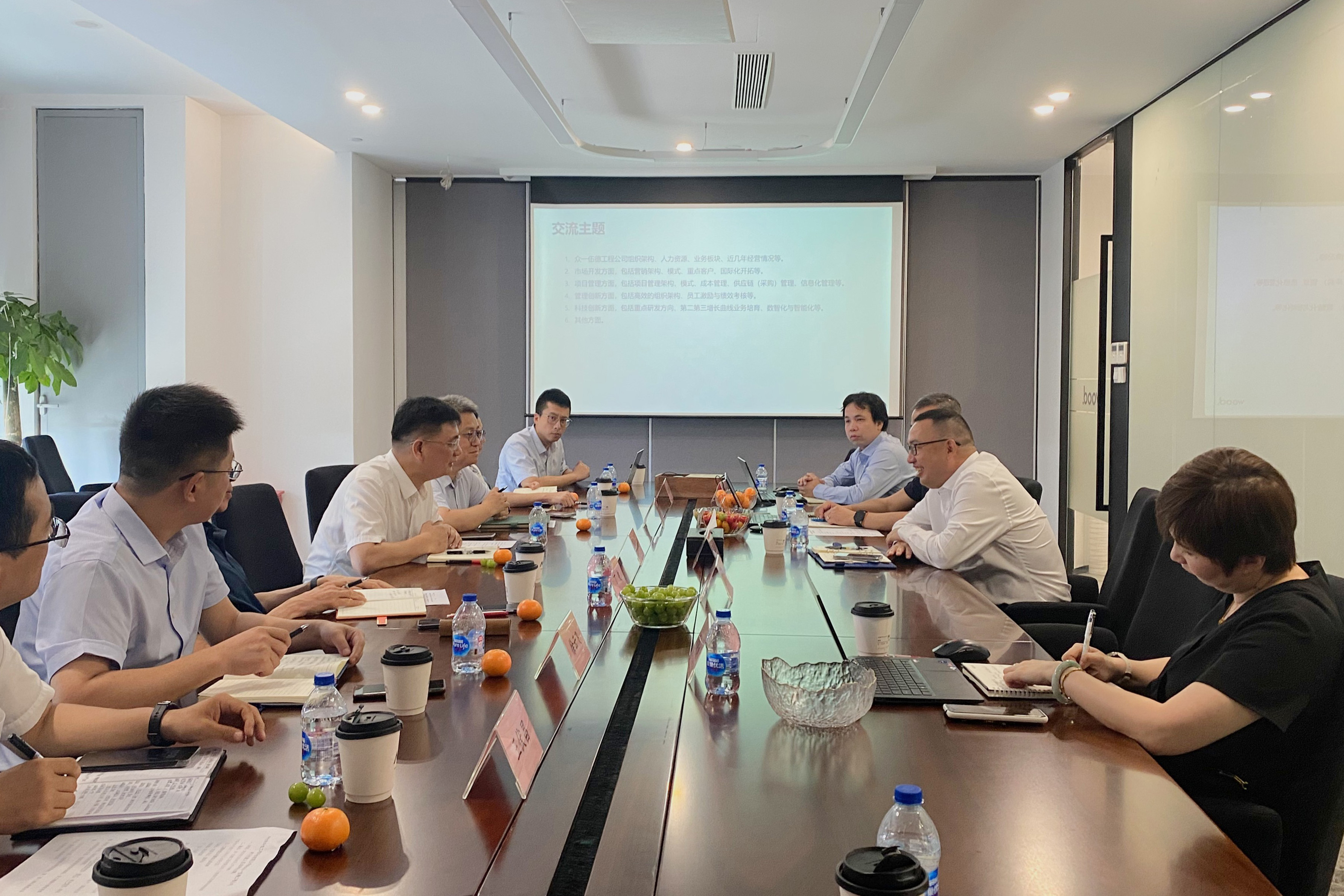 江总拜访众一伍德